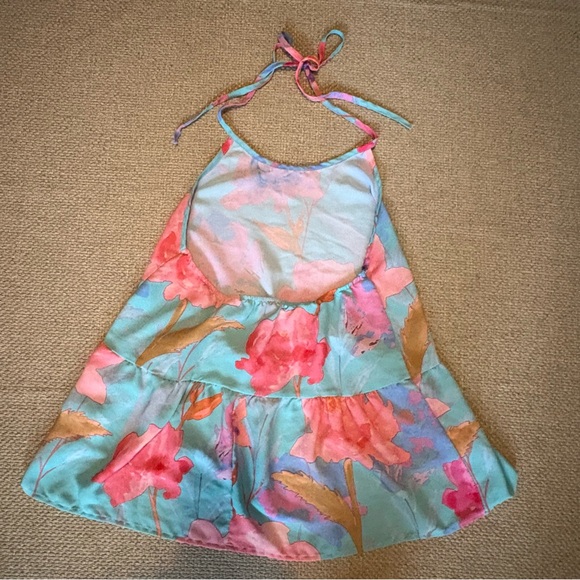 Everly Multicolor Abstract Top - Picture 10 of 12